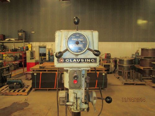 CLAUSING DRILL PRESS