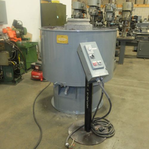 45 cu ft sweco low amplitude vibratory finishing bowl/ grinding bowl for sale