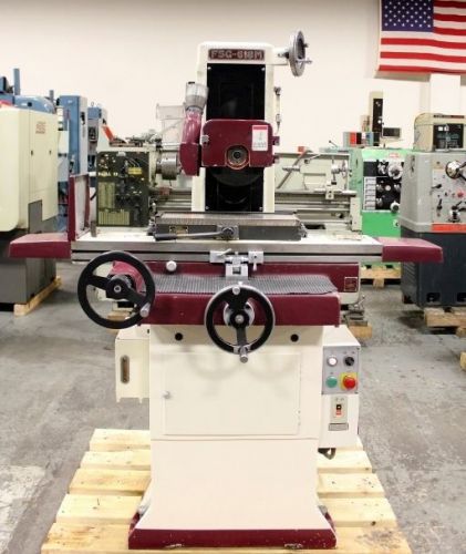 6&#034; W 18&#034; L Chevalier FSG-618M SURFACE GRINDER, ROLLER BEARING Tbl, PMC, DRY