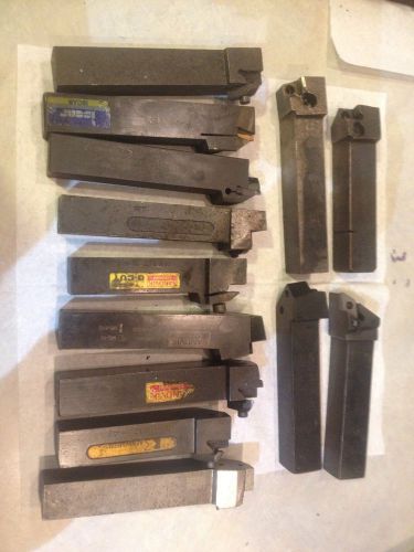 Mixed Lot Lathe Tool Holders With 1&#034; Tall Shank. All Need Repair