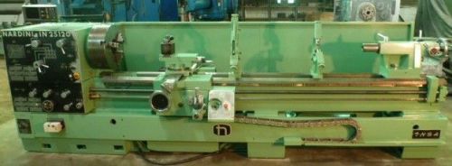Nardini engine lathe gap bed 25&#034;/33&#034;x 120&#034; no. in-25120t inch/mm (27101) for sale
