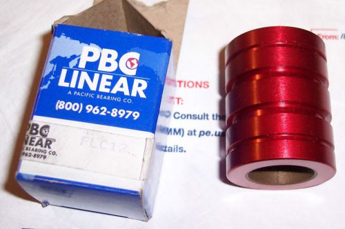 Pacific bearing flc12  3/4  frelongold -lined self-lubricating linear bearing  new for sale