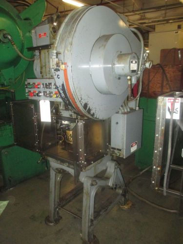 Perkins 20 ton straight side single crank power press, model #35b, 2&#034; stroke for sale