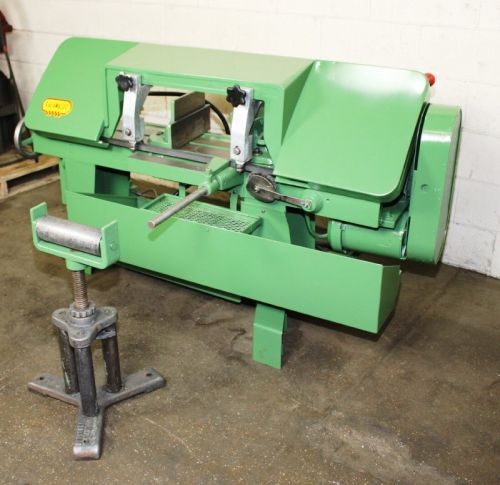 16&#034; w 9&#034; h kalamazoo h9aw horizontal band saw, made in usa, stock stop, coolant for sale
