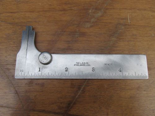 L. S. Starrett Calipers No. 425 5 In SLide Caliper Machinist Tool