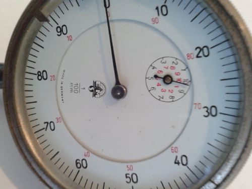 DIAL INDICATOR  EsM  1/100 mm, made in Germany