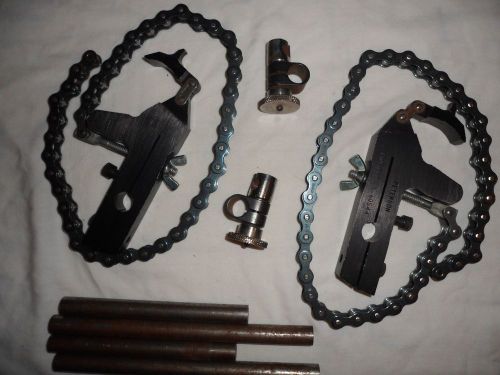 Peterson shaft alignment kit #20ra   indicator chain clamp coupling for sale