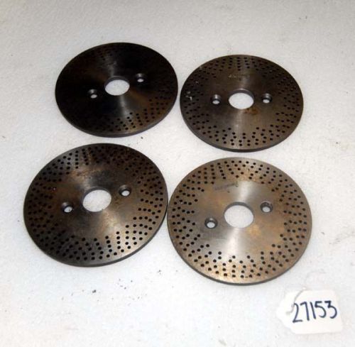 Bridgeport indexing attachment plates (inv. 27153) for sale