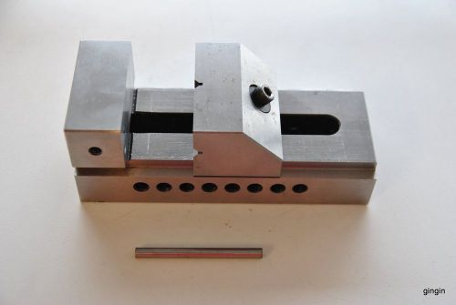 Precision Machinist Milling Vise with V Notches for Round Stock 7&#034; x 3&#034;  Nice!