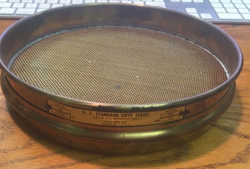 Usa standard sieve no. 18 microns 1000 opening .0394 in 1.00 mm a.s.t.m. e-11 for sale