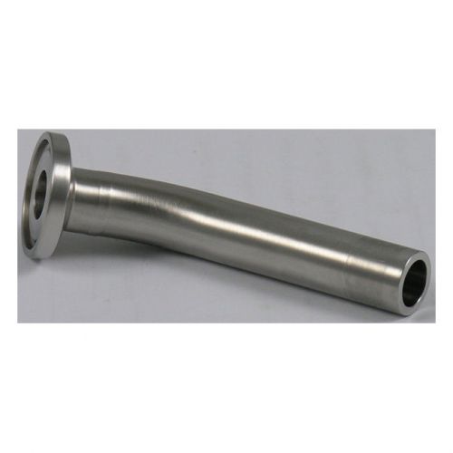 1/2&#034; 45 degree weld x clamp elbow bpe fitting, 316l, 20ra mpid/mill od for sale