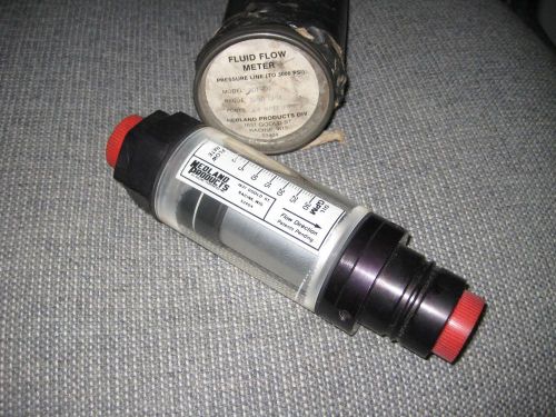 Hedland products fluid flow meter 2-30 gpm 3000 psi 3/4 nptf 701-30 for sale