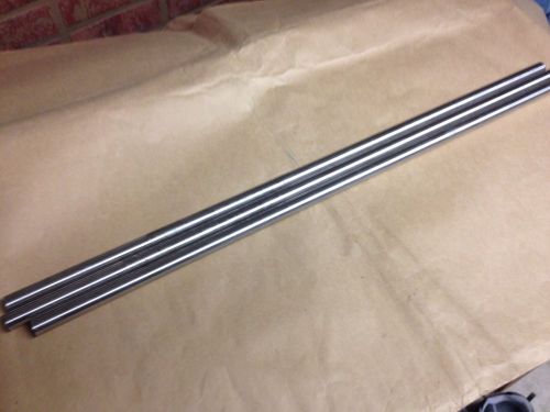 METRIC 15MM ( 0.591 ) STAINLESS STEEL SOLID RODS 3 pcs---- 304 STAINLESS