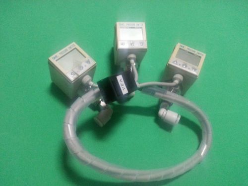 Smc ise5b-02-27l pressure switch 12-24vdc 1.5mpa lot 3, used for sale
