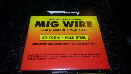 Forney 42286 mig wire mild steel e70s-6 .030-diameter 10-pound spool for sale