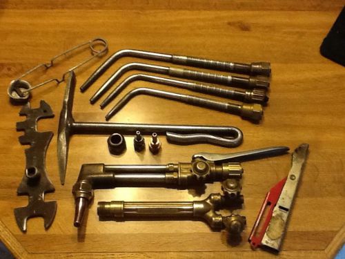 Victor Ca 1050 / 315 Torch Set W/Extras