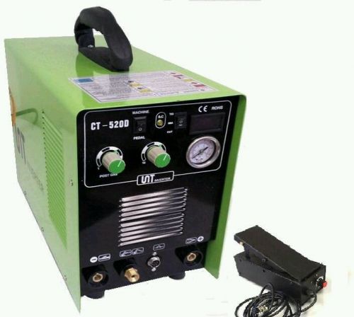 Simadre new unt 50a plasma cutter 200a tig/mma/arc welder w ft pedal for sale