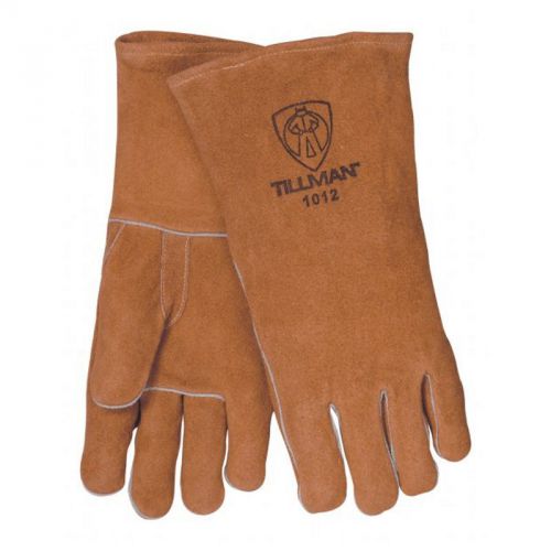 Tillman 1012 Economy Shoulder Split Cowhide Welding Gloves, Large |Logo