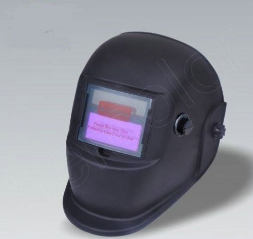 Solar auto darkening welding helmet tig mag hood mask black for sale
