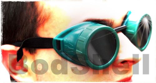 Welding goggles goggle glasses steampunk cosplay - meets ansi z78+ &amp; csa z94.3 for sale