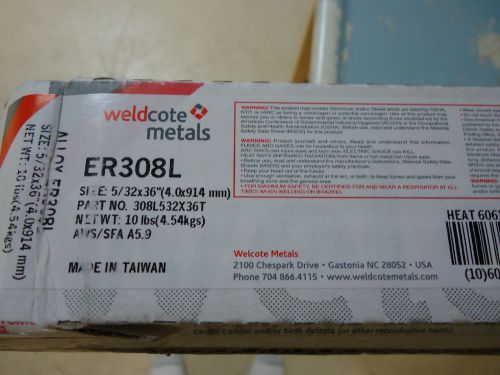 Er308l 5/32 x 36 stainless steel tig filler 308/308h 1# package for sale