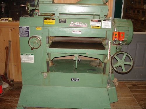 25&#034; NORTHFIELD PLANER WITH HELICAL CUTTERHEAD