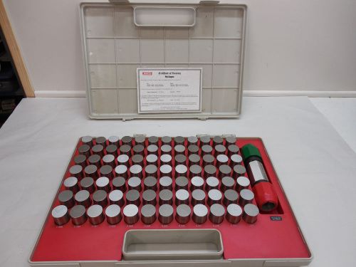 Spi 84-pc 0.917&#034; to 1.000&#034; class zz m7 minus plug &amp; pin gage set nos inspection for sale