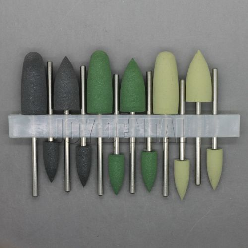 60pcs dental lab silicone rubber polishers polishing burs 2.35mm 12pcs/set for sale