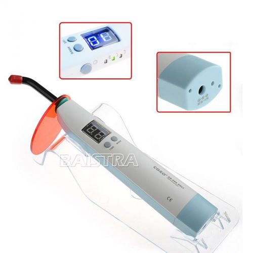 Dental wireless led curing light lamp 1600mw db686 deli blue for sale