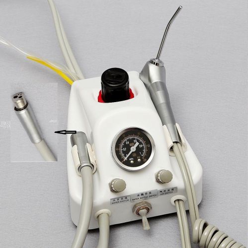 Portable dental turbine unit 4h adaptor work with air compressor for sale