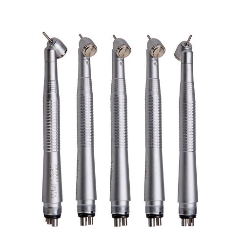 5PCS Dental 45 Degree Surgical Push button autoclave High Speed Handpiece
