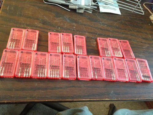 19 Packs of 6 Dentsply Maillefer Engine Reamers Size Misc Sizes 25mm.