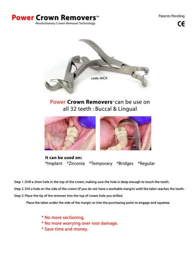 Dental Crown Removers by dental usa