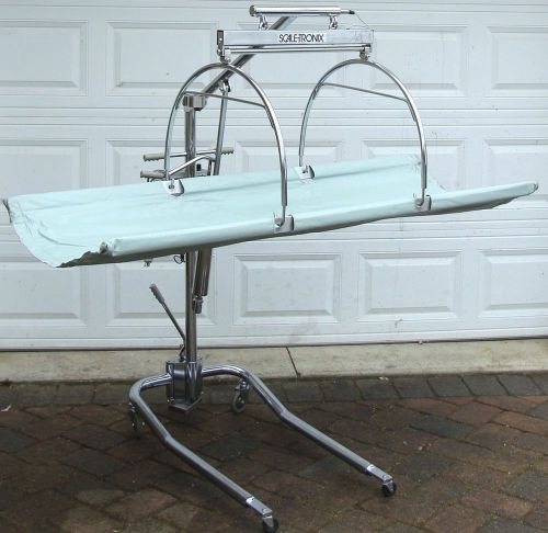 Scale-tronix 2001 450lb mobile bed-side sling hospital scale patient lift, hoist for sale