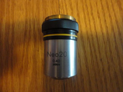 OLYMPUS MICROSCOPE OBJECTIVE LENS NEO 20X 0.40 --FREE US SHIPPING--
