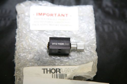 Thorlabs dt12 translation stage 1/2&#034; (12.7 mm) dovetail brand new! for sale