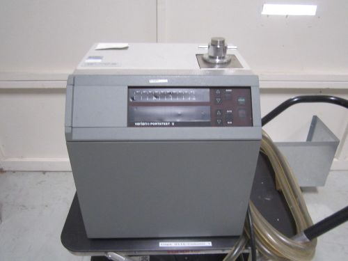 Varian 956 mass spectrometer leak detector w/ stand for sale