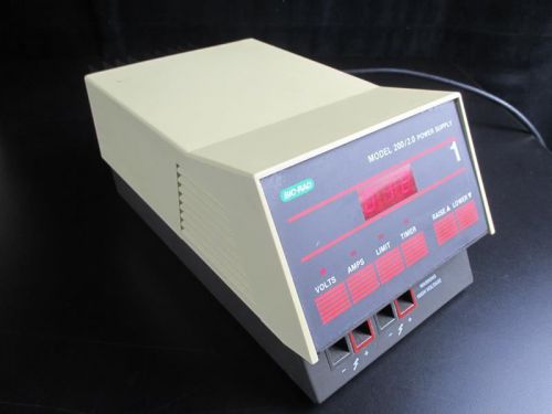 BIO-RAD Model 200 / 2.0 Electrophoresis Power Supply #3