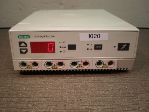 Bio Rad Power Pac 300 1655050 Electrophoresis Power Supply