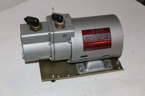 Ulvac G-20D Vacuum Pump