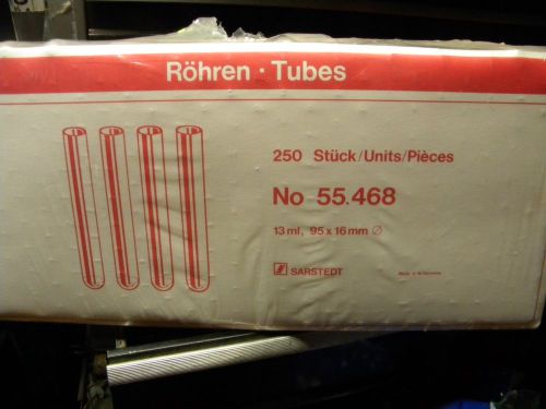 16 x 95 mm disposable culture tubes
