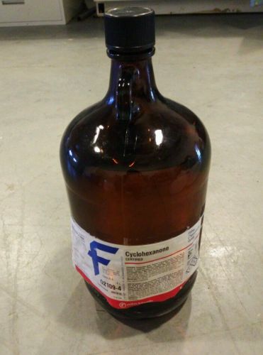 CYCLOHEXANONE REAGENT,  in a 4 liter glass bottle