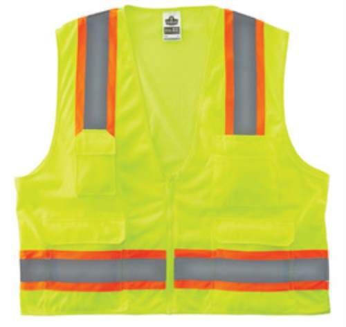 Class 2 Two-Tone Surveyors Vest (4EA)