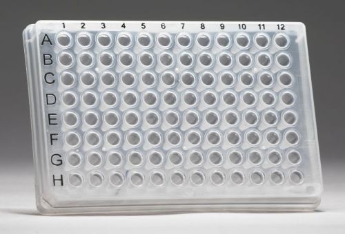 50 Count 96-Well PCR Plate, Skirted, Low Profile