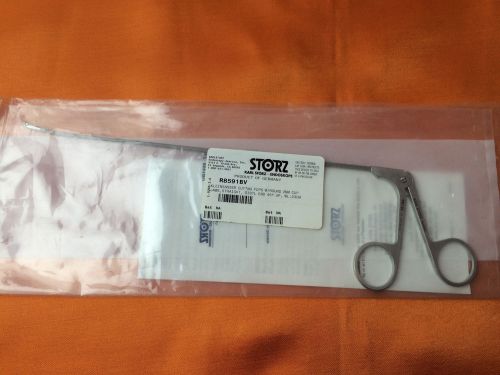 STORZ 8591BV Kleinsasser Cutting Forceps with Round 2mm Cup Jaws CVD 45° Up 23cm