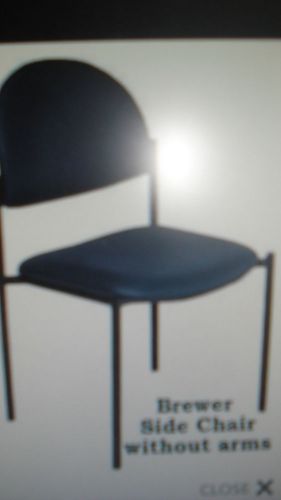 Brewer 81-1250-17 Side Chair Without Arms Putty New