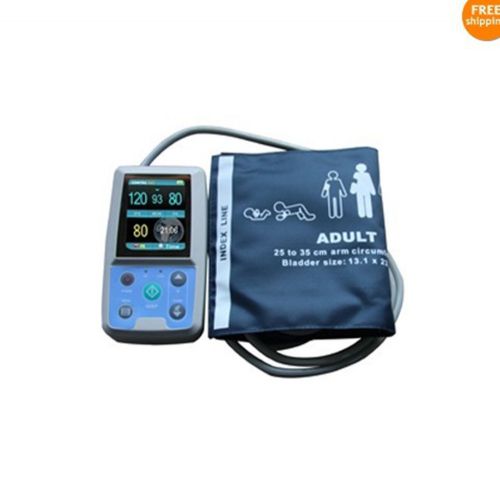 24h ambulatory blood pressure monitor, abpm50 holter mapa, free 3 cuffs,sale for sale