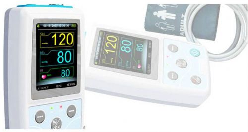 24h ambulatory blood pressure monitor system abpm50+3 cuffs+pc software for sale