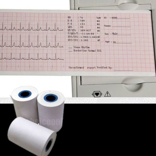 New  thermal printer paper for ecg ekg machine device patient monitor 50mm*20m for sale