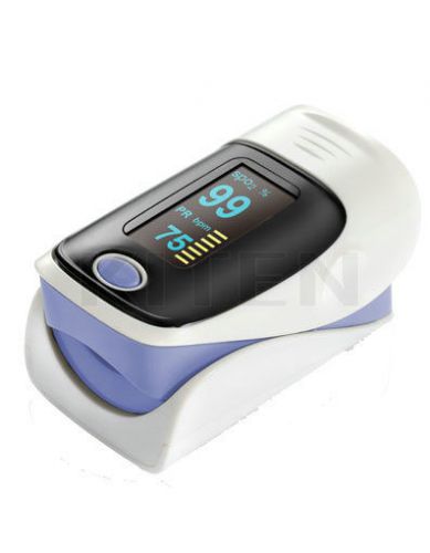 OLED Blood Oxygen Finger Pulse Oximeter Oxymeter SPO2 PR Monitor Purple New